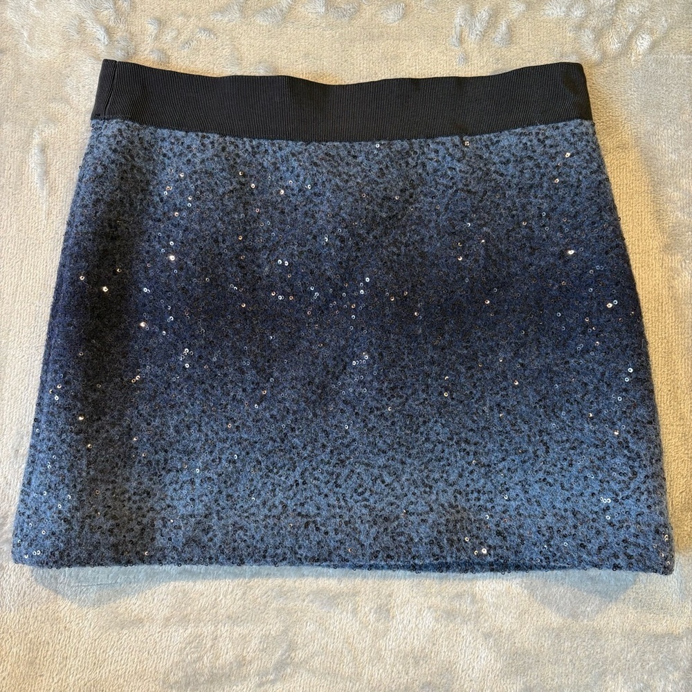 Milly Sequin Y2K Girlhood Festival Mini Pencil Skirt Sz 4